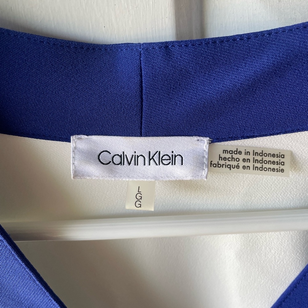 Calvin Klein Long Sleeve Blouse - Picture 2 of 3